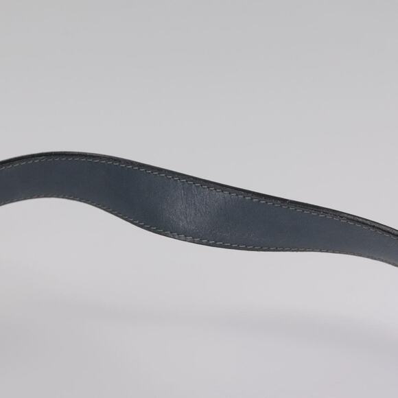 CELINE Shoulder Bag Leather Blue - Picture 8 of 13